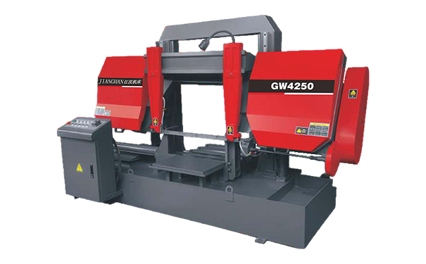 古丈GW4250双柱龙门卧式带锯床