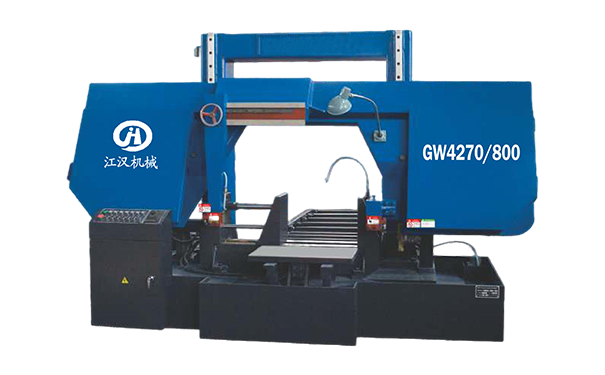 古丈GW4270/800双柱龙门卧式带锯床